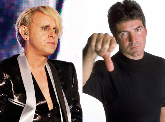 Simon Cowell, Martin Gore Simon Cowell, Martin Gore